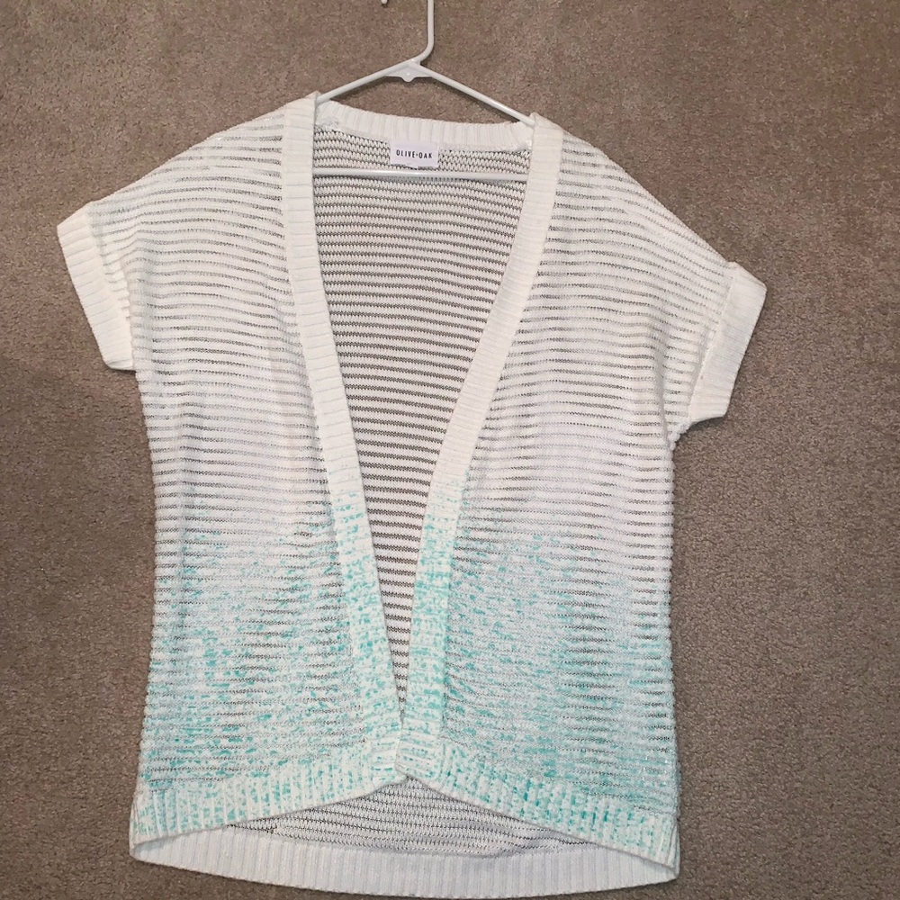 Olive + Oak Short Sleeved Cardigan